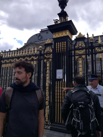 Royal Palace in Brussels (Belgium)